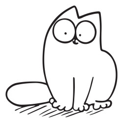 Cat sitting