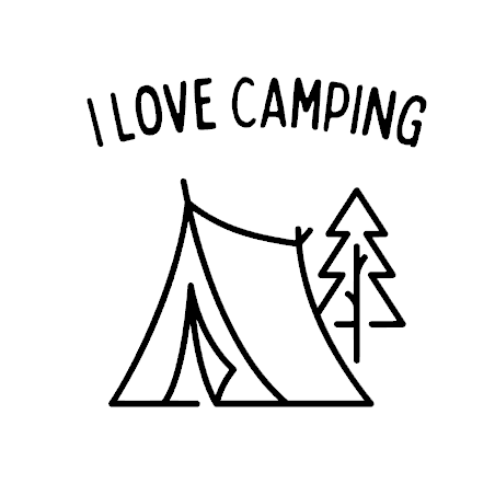 I love camping