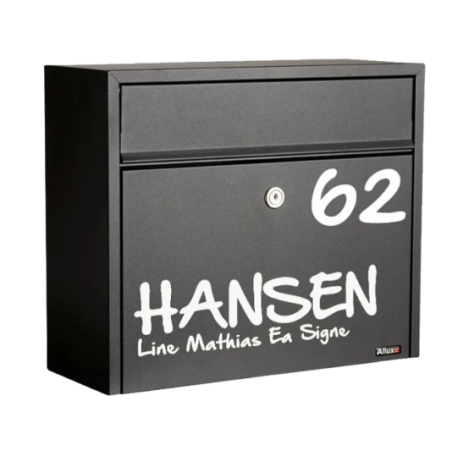 Postkasse sticker
