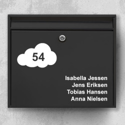 Postkasse sticker