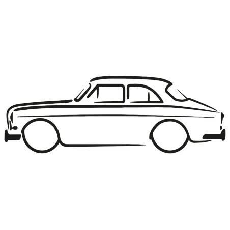 Volvo amazon silhuet